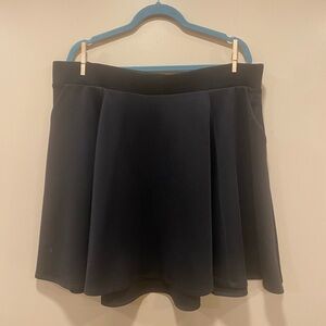 Torrid Size 2 Black Skater Skirt with Pockets!